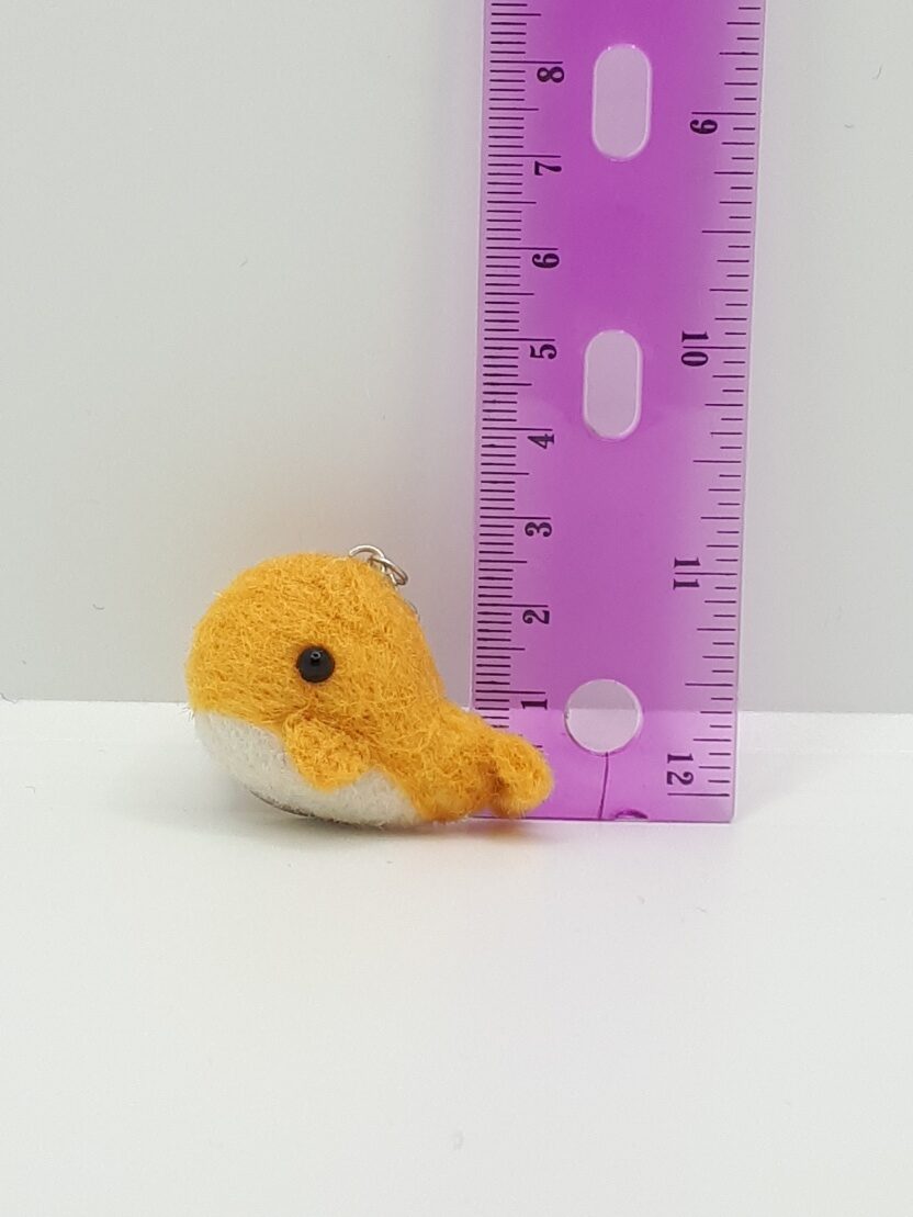 Orange Whale Keychain - Image 5