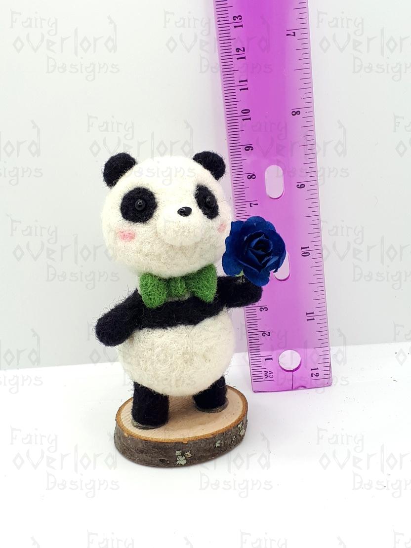 Awkward Date Panda (Blue Rose) - Image 2