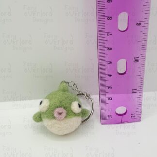 Blowfish Keychain (Green)