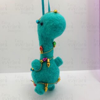 Tangled-in-Lights Bronto Ornament